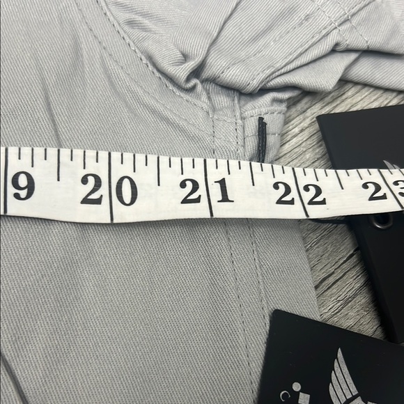 Cordova Shirt short sleeve Diamond collab size L ๐ henley shirt grey cotton - Picture 13 of 13